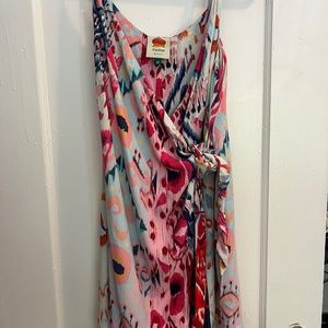 FARM Rio Wrap Dress Cover Up Tropical Print XS